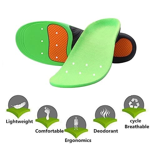 High Arch Support Insoles for Men and Women