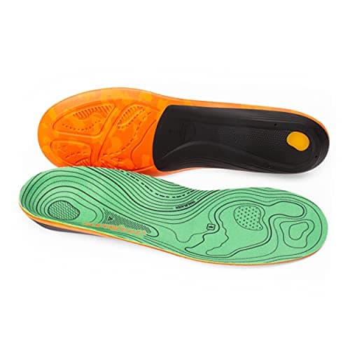 Superfeet Hike Support Insoles - Trim-to-Fit Carbon Fiber Orthotics - 9.5-11 Men, 10.5-12 Women