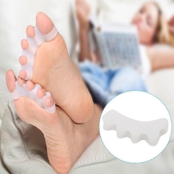 Toe Separators for Improved Alignment and Natural Shape - Ideal for Men and Women