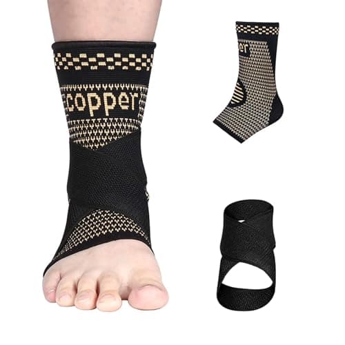 RooRuns Ankle Brace for Foot Pain, Arch Support (1 Pack)