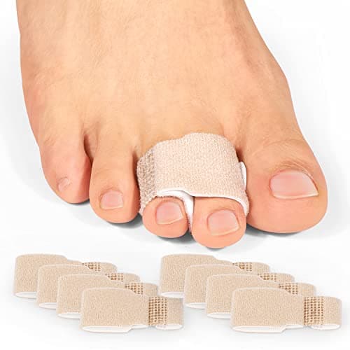 Crooked Toes & Hammer Toes Straightener - 9 Packs Toe Splints