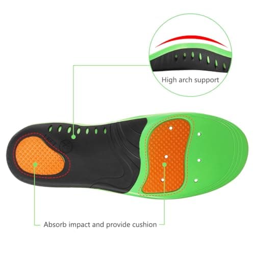 High Arch Support Insoles for Men and Women