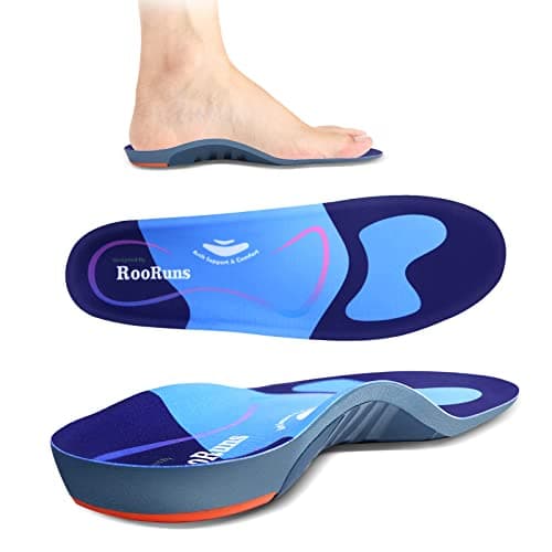 High Arch Support Shoe Insoles for Plantar Fasciitis, Big & Tall Men/Women