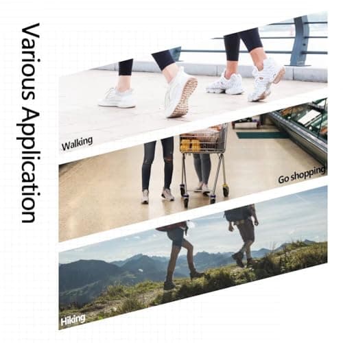 3ANGNI Orthotic Insoles for Flat Feet, Plantar Fasciitis, and High Arch Support Men & Women