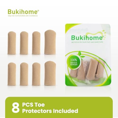 Toe Protectors for Corns, Blisters, and Ingrown Toenails - 8 PCS [Upgrade]