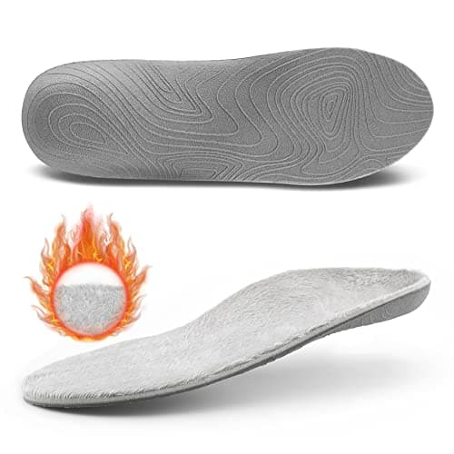 iFitna Classic Full-Length Orthotic Insoles with Arch Support Blue03 — Gray