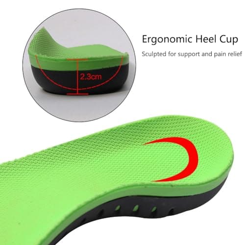 High Arch Support Insoles for Men and Women