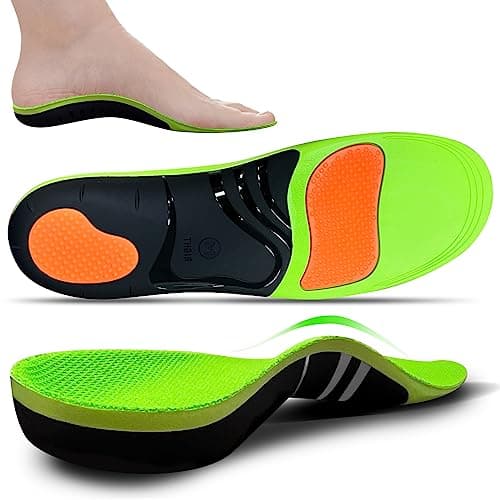 High Arch Support Insoles for Plantar Fasciitis Pain Relief — Green