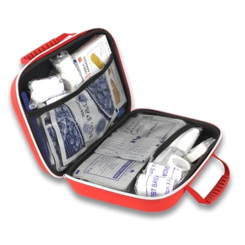 Red 300PCS Home & Hiking First Aid Kit for Emergency Gear