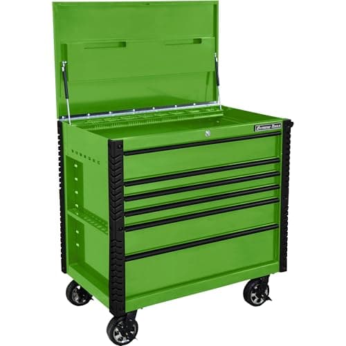 Extreme Tools 41-Inch Flip Top Tool Cart - Green