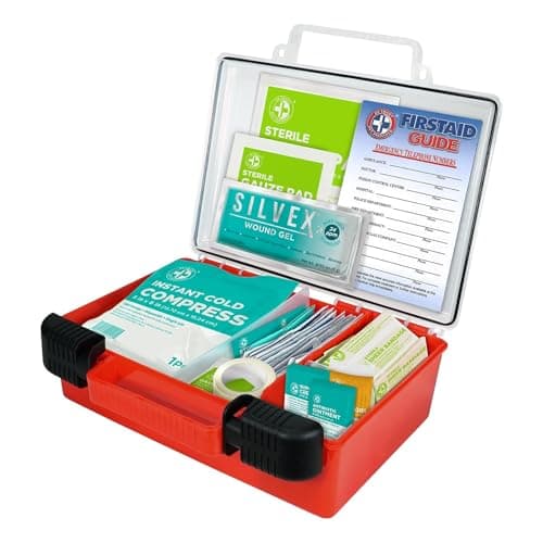 OSHA/ANSI First Aid Kit 50 Person, 250 Pieces - Home, Business, School, Industrial, Restaurants