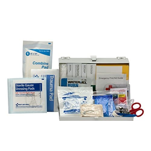 25-Person ANSI A+ Contractor Emergency First Aid Kit for Home Renovation, Job Sites, and Construction Vehicles, 182 Piec