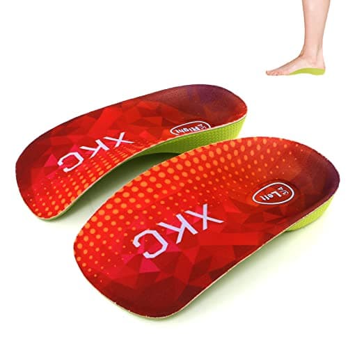 Orthotic Inserts for Women - Plantar Fasciitis, Flat Feet, Over-Pronation Relief (Women's Size 7.5-9.5)