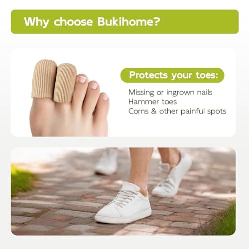 Toe Protectors for Corns, Blisters, and Ingrown Toenails - 8 PCS [Upgrade]
