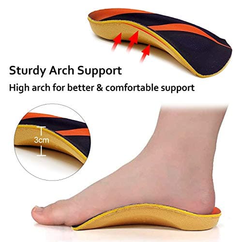 Orthotic Shoe Inserts for Over-Pronation and Plantar Fasciitis