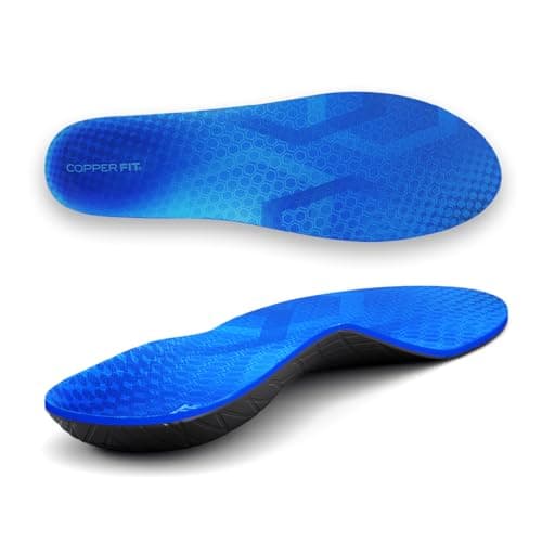 Copper Fit Arch Relief Orthotics for Plantar Fasciitis and Flat Feet