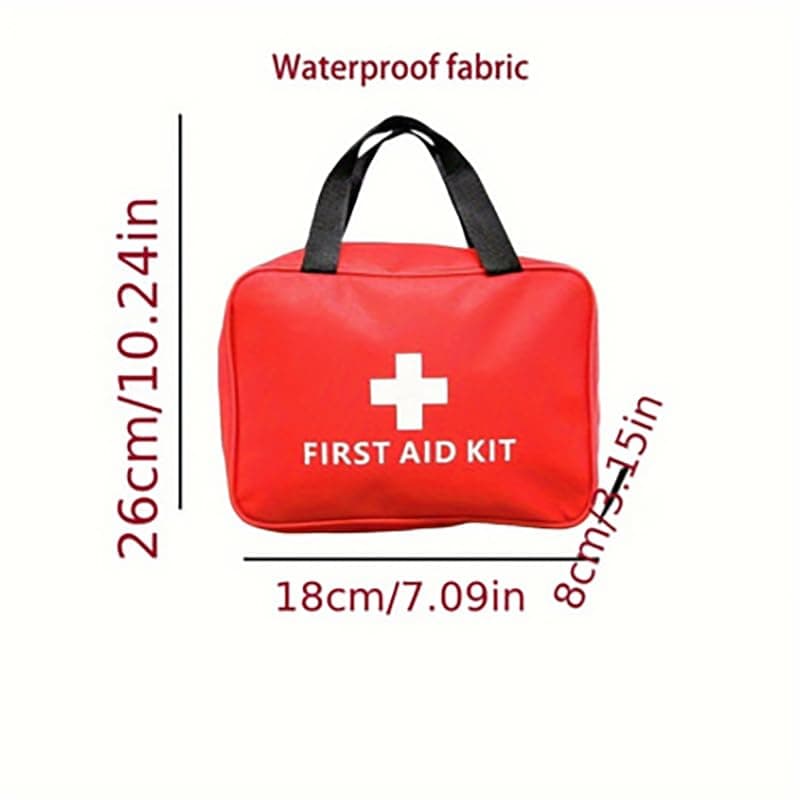 152 Piece First Aid Kit: Compact and Waterproof for Home, Office, Car, Travel, Outdoor