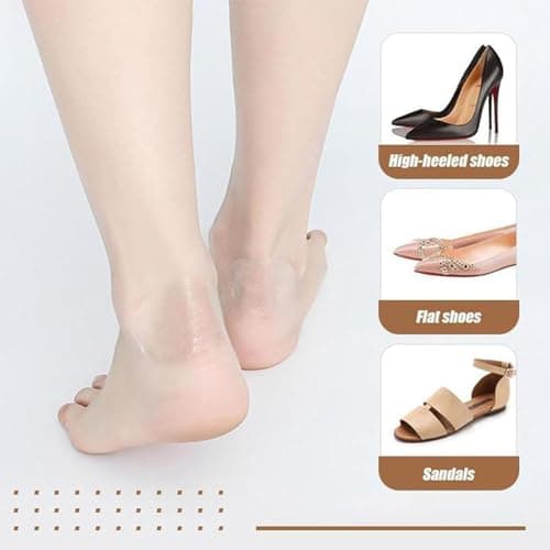 Zealburst Ultra-Thin Invisible Heel Protector Pads, Anti-Blister Waterproof Stickers (A-200pcs, L)