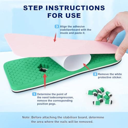 PegAssist Insole for Square Toe Post Op Shoe, Men and Women XL