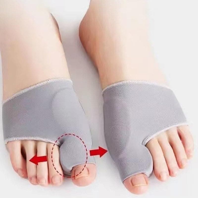 RooRuns Gray Bunion Corrector - 36-38, 2 Pairs