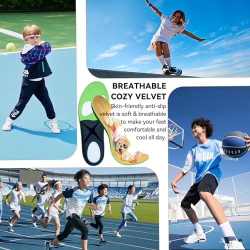 RooRuns High Arch Support Insoles for Plantar Fasciitis Pain Relief