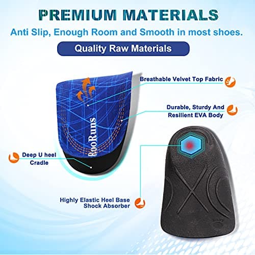 Orthotic Insole for Plantar Fasciitis Support - Women and Men, for Flat Feet, Over-Pronation, and Foot Pain
