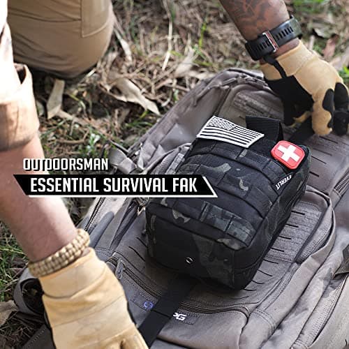 250 Piece Survival First Aid Kit for Outdoor Emergencies