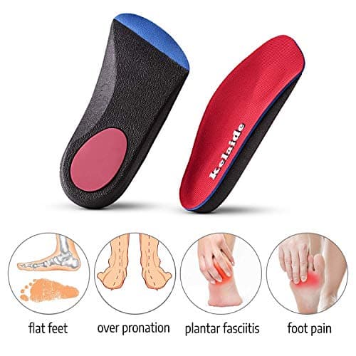 Kadalafil 3/4 Orthotic Inserts for Plantar Fasciitis - Flat Feet Relief Orthotics