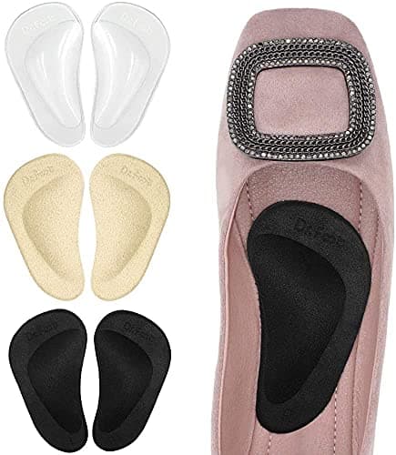 Dr. Foot's Arch Support Shoe Inserts for Flat Feet and Plantar Fasciitis Pain Relief