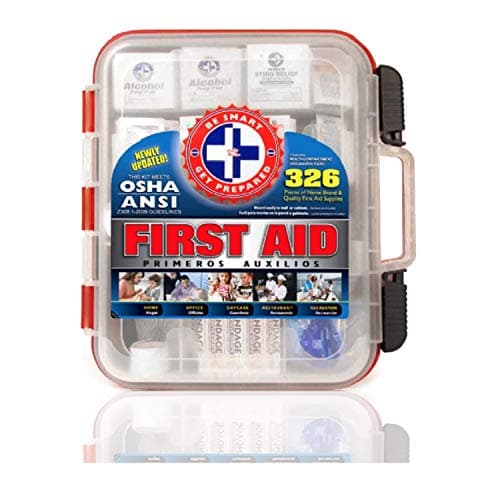 First Aid Kit with 326 Pieces Exceeds Expectations