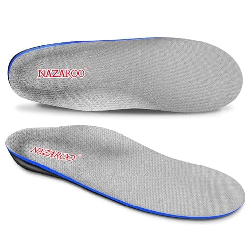 Orthotic Insoles for Plantar Fasciitis, Flat Feet, and Heel Spurs — Gray