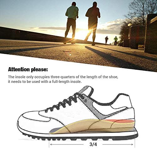 Plantar Fasciitis Insoles for Men and Women with Metatarsal Pads and Arch Support