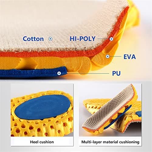 XINIFOOT Breathable Honeycomb Shock Absorbing Insoles for Women's Shoes Ad245