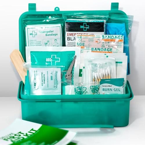 General Medi 150-Piece Hardcase First Aid Kit - Premium Supplies for Travel, Home, Office & More