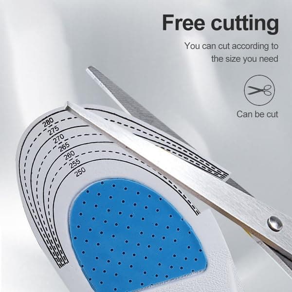 RooRuns Silicone Shock-Absorbing Insoles 1 Pair (35-40)