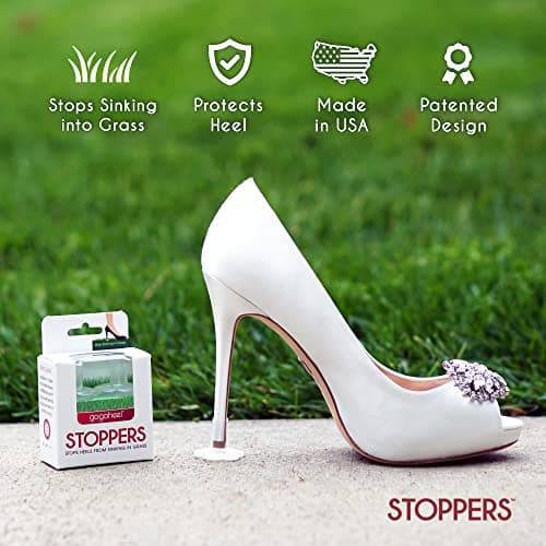 GoGoHeel Stoppers - Prevent Sinking in Grass (XX-Small)