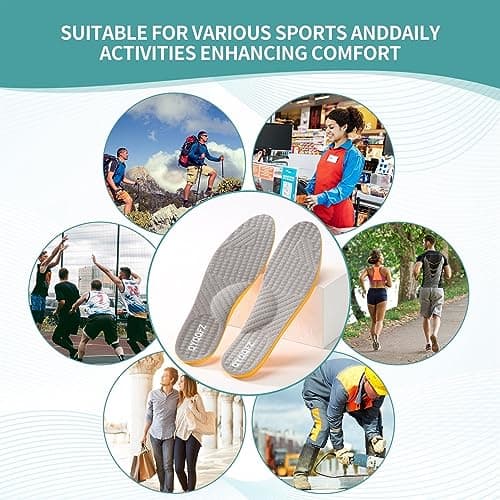 Supination Insoles for O/X Legs and Bowed Legs for Women and Men