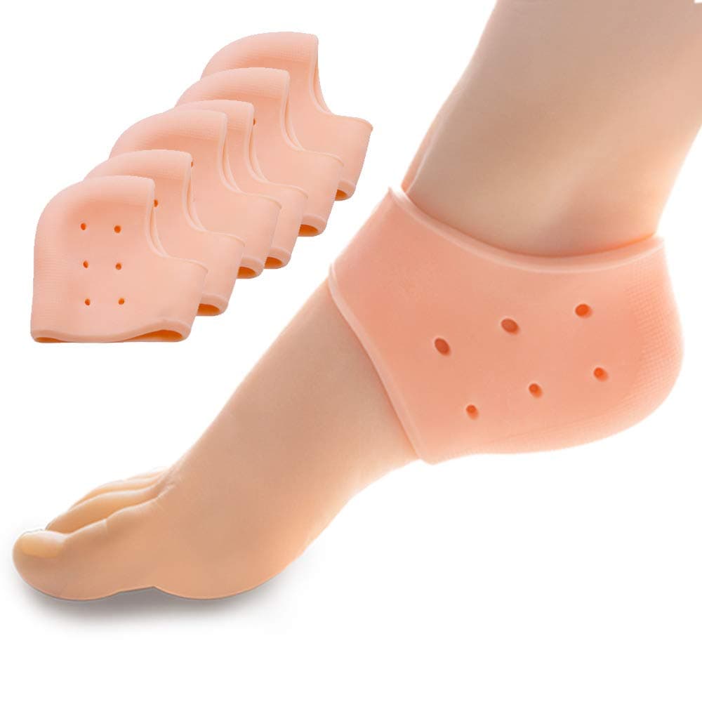 Sumiwish 6 PCS Thick Heel Cushions for Pain Relief, Plantar Fasciitis & Heel Spurs