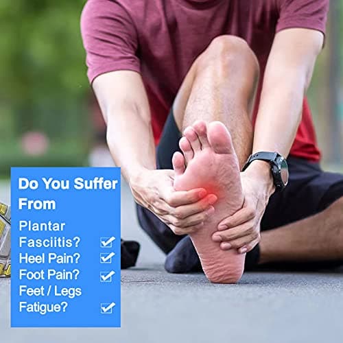 Memory Foam Shoe Insoles for Men's Work, Running & Hiking Boots, US Size 11