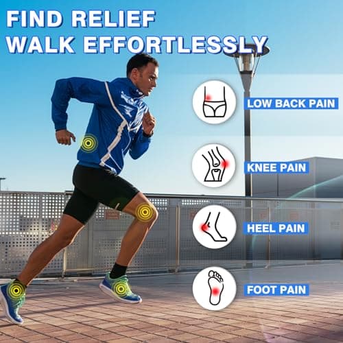 High Arch Support Insoles for Heel Pain - DACAT Plantar Fasciitis Orthotics