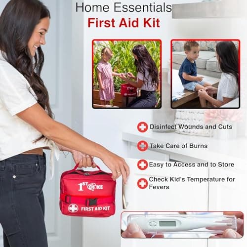 Professional Waterproof Trauma First Aid Kit for Home, Office, Car, Travel, Outdoor Activities