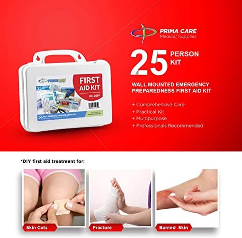 Primacare 25-Person Medium Emergency First Aid Kit