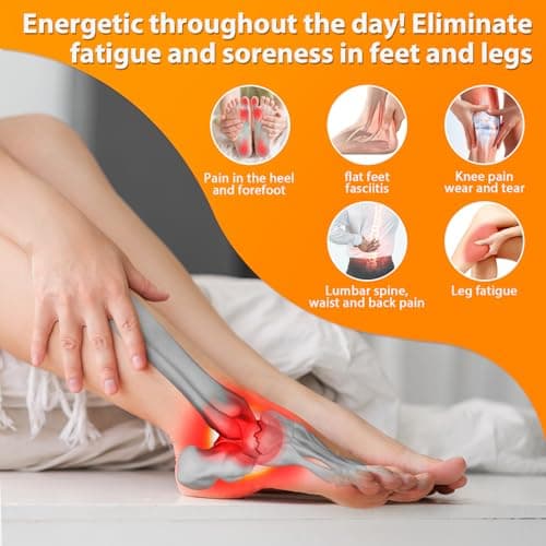 Memory Foam Work Boot Insoles for Standing All Day - XL (Men's 11-12)