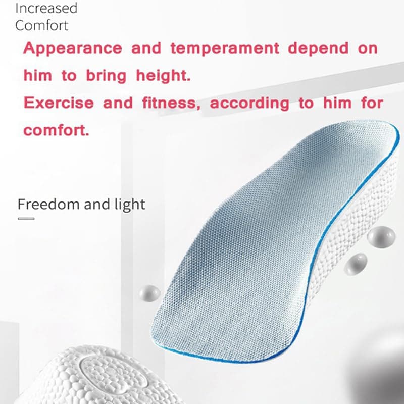 RooRuns Men's 2.5cm Inner Raised Insole