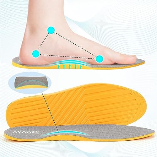 Supination Insoles for O/X Legs and Bowed Legs for Women and Men
