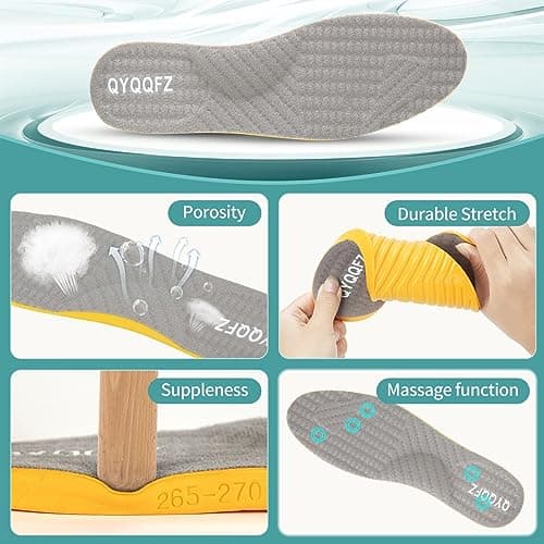 Supination Insoles for O/X Legs and Bowed Legs for Women and Men