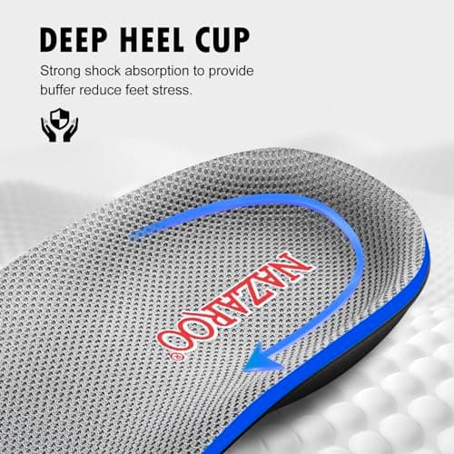 Orthotic Insoles for Arch Support and Foot Pain: Plantar Fasciitis, Flat Feet & More