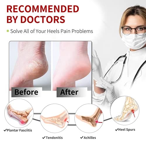 Heel Protection Set for Plantar Fasciitis and Pain Relief - Men & Women
