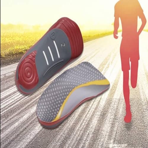 Orthotic Feet Insoles for Plantar Fasciitis, Flat Feet, High Arch, Foot Pain Relief