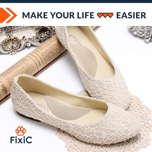 Fixic Self-Adhesive Arch Support Inserts - Flat Feet Corrector - 2 Pairs Set